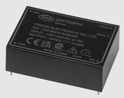 ?DH15W10系列DC-DC轉換器CINCON